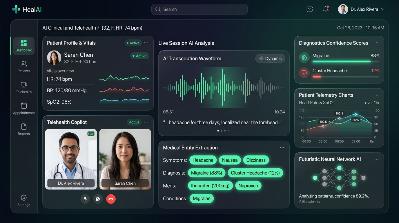 MediVoice: AI Clinical Note Generation & EHR Sync